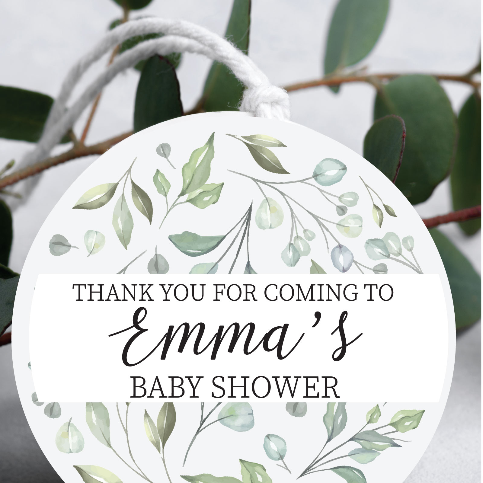 Baby-Shower-Labels-Green