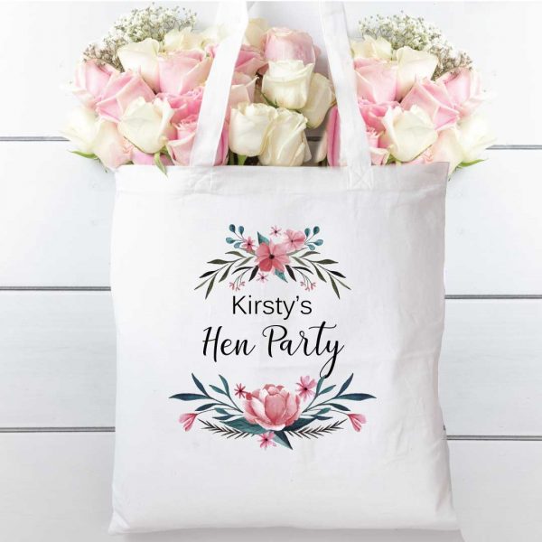 Tote-bag-Floral-Blue-cotton-shopper-personalised