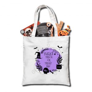 Halloween Trick or Treat bag, Personalised