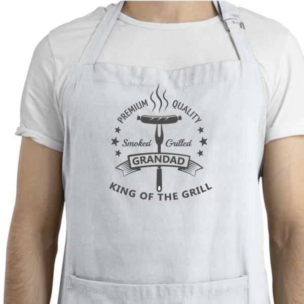 Personalised Apron King of the Grill