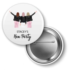 Hen-party-badges-bridesmaids personalised