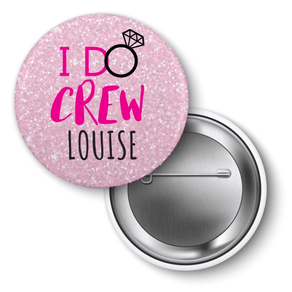 Hen-party-badges-I do crew personalised
