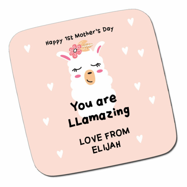 1st Mother's Day Coaster personalised