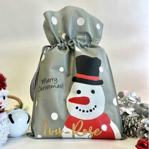 Personalise Christmas Santa Sack