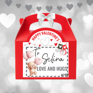 Valentines-Gift-box--Bear-and-Balloons